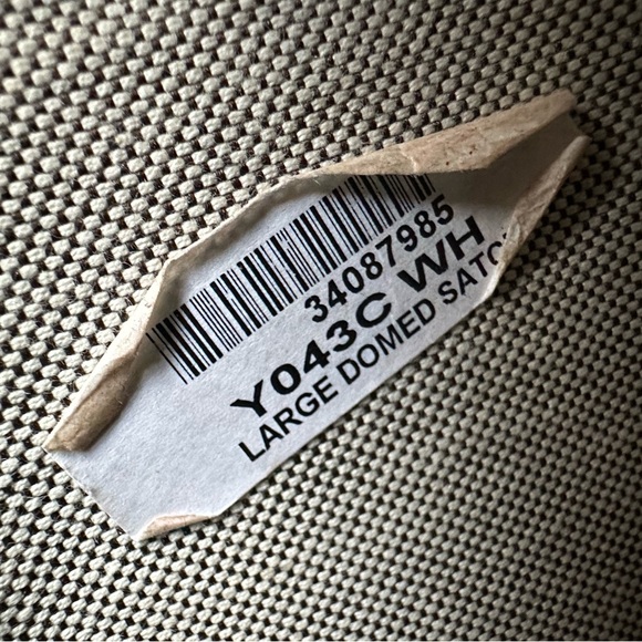 Dooney & Bourke Winter White and Tan Satchel w/Coin Pouch - Picture 12 of 14